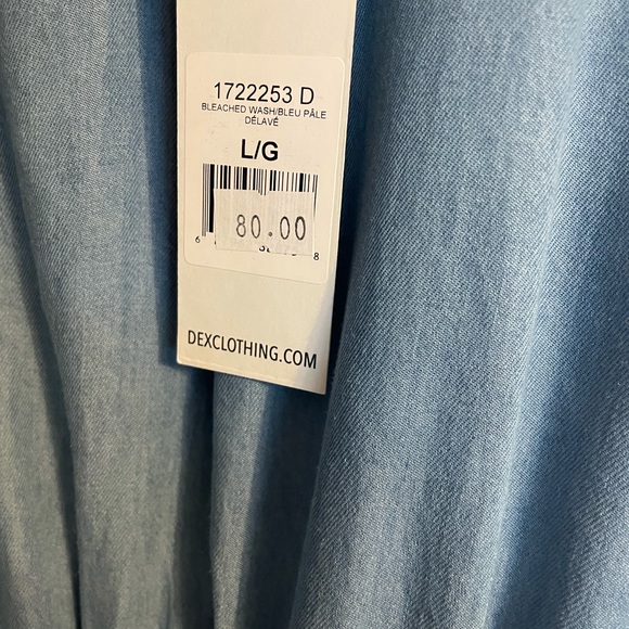 Dex Blue Jean Dress - Picture 1 of 2
